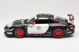 Porsche 911 997 GT3 RS #176 Team Ring Police VLN 2011 Norev 1:18 187570 Metalli — kuva 4 / 8