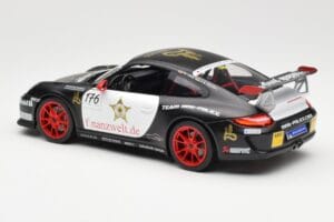 Porsche 911 997 GT3 RS #176 Team Ring Police VLN 2011 Norev 1:18 187570 Metalli — kuva 7 / 8