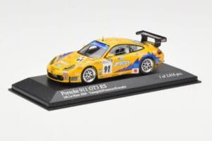 Porsche 911 997 GT3 RS T2M #91 Yamagishi / Fournoux / Konopka 24 Hours of Le Mans 2006 Minichamps 1:43 400066991 Metalli — kuva 2 / 4