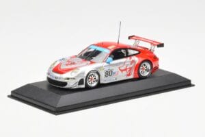Porsche 911 997 GT3 RSR Flying Lizard #80 S. Neiman / J. Bergmeister / J. van Overbeek 24 Hours of Le Mans 2008 Minichamps 1: — kuva 2 / 4