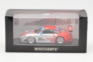 Porsche 911 997 GT3 RSR Flying Lizard #80 S. Neiman / J. Bergmeister / J. van Overbeek 24 Hours of Le Mans 2008 Minichamps 1: — kuva 4 / 4