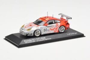 Porsche 911 997 GT3 RSR Flying Lizard #80 S. Neiman / P. Long / J. Van Overbeek 24 Hours of Le Mans 2006 Minichamps 1:43 4000 — kuva 2 / 4