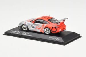 Porsche 911 997 GT3 RSR Flying Lizard #80 S. Neiman / P. Long / J. Van Overbeek 24 Hours of Le Mans 2006 Minichamps 1:43 4000 — kuva 3 / 4