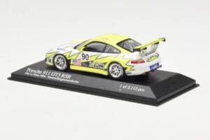 Porsche 911 997 GT3 RSR Krohn Racing #90 J. Bergmeister / T. Jonsson / T. Krohn 24 Hours of Le Mans 2006 Minichamps 1:43 4000 — kuva 3 / 4