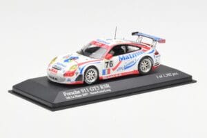 Porsche 911 997 GT3 RSR Matmut #76 P. Narac / R. Lietz / P. Long 24 Hours of Le Mans 2007 Minichamps 1:43 400076776 Metalli — kuva 2 / 4