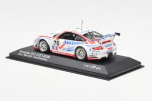 Porsche 911 997 GT3 RSR Matmut #76 P. Narac / R. Lietz / P. Long 24 Hours of Le Mans 2007 Minichamps 1:43 400076776 Metalli — kuva 3 / 4