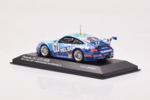 Porsche 911 997 GT3 RSR #71 Felbermayr-Proton M. Collin 24 Hours of Le Mans 2007 Minichamps 1:43 400076771 Metalli — kuva 3 / 4