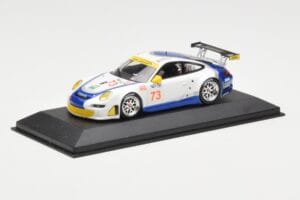 Porsche 911 997 GT3 RSR Tafel Racing #73 J. Tafel / J. Farnbacher 12 Hours of Sebring 2010 Minichamps 1:43 400076473 Metalli — kuva 2 / 4