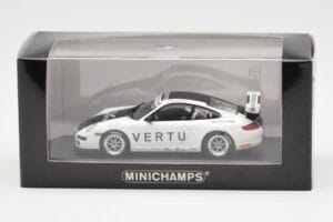 Porsche 911 997 GT3 Cup Vertu #5 N. Albon Porsche Carrera Cup Asia Macau 2009 Minichamps 1:43 400076405 Metalli — kuva 4 / 4