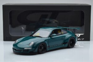 Porsche 911 997 RWB Syunkashuto Vihreä GT Spirit 1:18 GT896 Hartsi — kuva 6 / 6