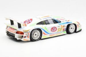 Porsche 911 GT1 #38 T. Boutsen / M. Kelleners 24 Hours of Le Mans 1998 UT Models 1:18 39817 Metalli — kuva 2 / 6