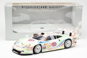 Porsche 911 GT1 #38 T. Boutsen / M. Kelleners 24 Hours of Le Mans 1998 UT Models 1:18 39817 Metalli — kuva 6 / 6
