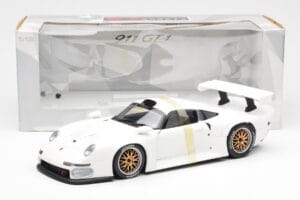 Porsche 911 GT1 Valkoinen UT Models 1:18 180966699 Metalli — kuva 6 / 6