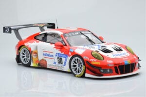 Porsche 911 GT3 R Frikadelli Racing Team #30 M. Muller / M. Arnold / F. Henzler / M. Campbell 24 Hours of Nurburgring 2018 Mi — kuva 4 / 6
