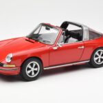 Porsche 911 Targa S Punainen Schuco 1:18 450036200 - image 3 of 9