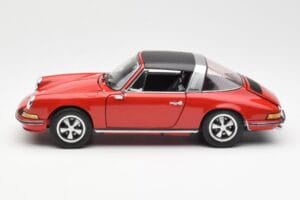 Porsche 911 Targa S Punainen Schuco 1:18 450036200 Metalli — kuva 5 / 9