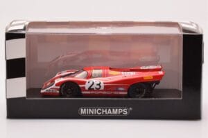 Porsche 917 #23 H. Herrmann / R. Attwood 24 Hours of Le Mans Winner 1970 Minichamps 1:43 WAP0200190B Metalli — kuva 4 / 4