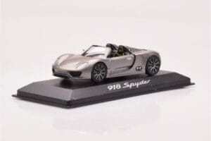 Porsche 918 Spyder Harmaa Metallinen Minichamps 1:43 WAP0201910B Metalli — kuva 2 / 4