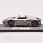 Porsche 918 Spyder Harmaa Metallinen Minichamps 1:43