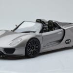 Porsche 918 Spyder Prototyyppi Harmaa Metallic Minichamps 1:18