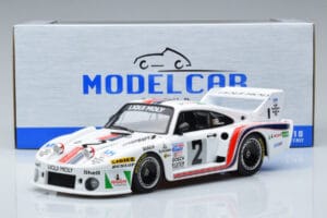 Porsche 935J #2 Liqui Moly R. Stommelen / R. Joest / V. Merl 24 Hours of Daytona Winner 1980 MCG 1:18 MCG18803R Metalli — kuva 6 / 6