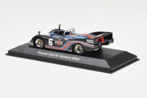 Porsche 936/76 Martini #6 Schwarze Witwe Minichamps 1:43 WAP02000518-R1 Metalli — kuva 3 / 4