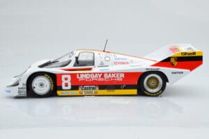 Porsche 956K Lindsay Saker #8 B. Wollek / C. Serra / S. Johansson 1000km Kyalami 1983 Minichamps 1:18 155836698 Metalli — kuva 3 / 6