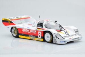 Porsche 956K Lindsay Saker #8 B. Wollek / C. Serra / S. Johansson 1000km Kyalami 1983 Minichamps 1:18 155836698 Metalli — kuva 4 / 6