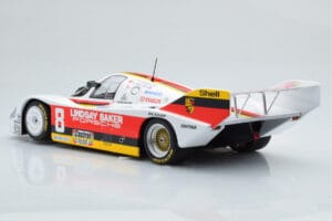 Porsche 956K Lindsay Saker #8 B. Wollek / C. Serra / S. Johansson 1000km Kyalami 1983 Minichamps 1:18 155836698 Metalli — kuva 5 / 6