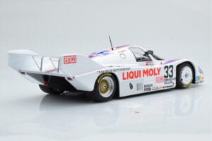 Porsche 956K Liqui Moly Brun Racing #33 H-J. Stuck / H. Grohs / W. Brun 1000km Spa 1983 Minichamps 1:18 155836633 Metalli — kuva 2 / 6