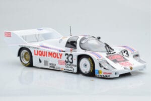 Porsche 956K Liqui Moly Brun Racing #33 H-J. Stuck / H. Grohs / W. Brun 1000km Spa 1983 Minichamps 1:18 155836633 Metalli — kuva 4 / 6