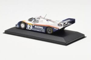 Porsche 956K #2 D. Bell / S. Bellof Winner 1000km of Fuji 1983 Minichamps 1:43 SBC009 Metalli — kuva 3 / 4