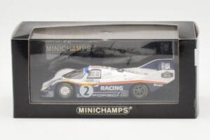 Porsche 956K #2 D. Bell / S. Bellof Winner 1000km of Fuji 1983 Minichamps 1:43 SBC009 Metalli — kuva 4 / 4
