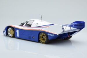 Porsche 956K Porsche System Racing #1 J. Ickx / D. Bell Class Winners Silverstone 6 Hours 1982 Minichamps 1:18 155826601 Meta — kuva 4 / 5