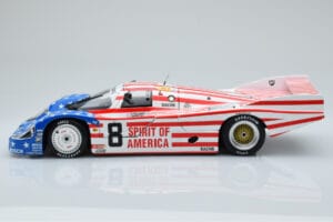 Porsche 956L Spirit of America #8 G. Follmer / J. Morton / K. Miller 24 Hours of Le Mans 1986 Minichamps 1:18 180866508 Metal — kuva 4 / 8