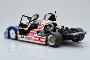 Porsche 956L Spirit of America #8 G. Follmer / J. Morton / K. Miller 24 Hours of Le Mans 1986 Minichamps 1:18 180866508 Metal — kuva 5 / 8