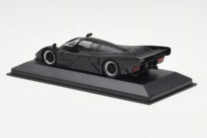 Porsche 962 Dauer Street Matta Musta Minichamps 1:43 430064002 Metalli — kuva 3 / 4
