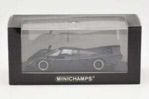 Porsche 962 Dauer Street Matta Musta Minichamps 1:43 430064002 Metalli — kuva 4 / 4