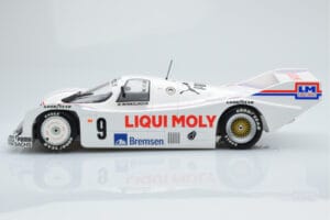 Porsche 962C Kremer Racing Liqui Moly #9 M. Winkelhock 3rd Place Norisring Trophy 1985 Minichamps 1:18 155856509 Metalli — kuva 3 / 6