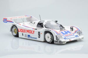 Porsche 962C Kremer Racing Liqui Moly #9 M. Winkelhock 3rd Place Norisring Trophy 1985 Minichamps 1:18 155856509 Metalli — kuva 4 / 6