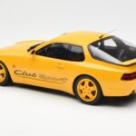 Porsche 968 Clubsport Keltainen GT Spirit 1:18 GT129 - image 5 of 6