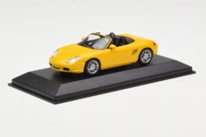Porsche Boxster 986 Keltainen Minichamps 1:43 400062072 Metalli — kuva 2 / 4