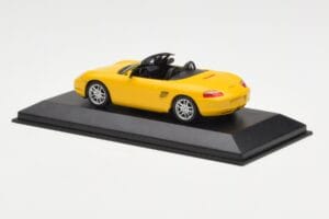 Porsche Boxster 986 Keltainen Minichamps 1:43 400062072 Metalli — kuva 3 / 4
