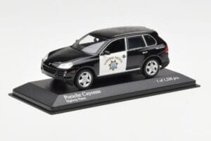 Porsche Cayenne 9PA Highway Patrol Minichamps 1:43 400066291 Metalli — kuva 2 / 4