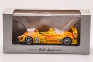 Porsche RS Spyder #6 DHL R. Briscoe / S. Maassen / J-F. Colard ALMS 2007 Minichamps 1:43 WAP02060917 Metalli — kuva 4 / 4