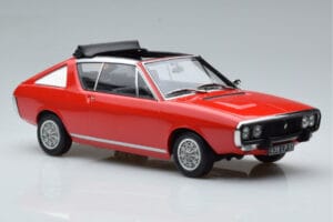 Renault 17 Gordini Decouvrable Punainen Norev 1:18 185371 Metalli — kuva 4 / 6