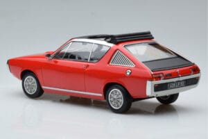 Renault 17 Gordini Decouvrable Punainen Norev 1:18 185371 Metalli — kuva 5 / 6