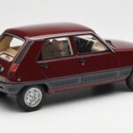 Renault 5 GTL Bordeaux Punainen Otto 1:18 OT1059 - image 2 of 6