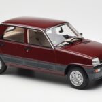 Renault 5 GTL Bordeaux Punainen Otto 1:18 OT1059 - image 4 of 6