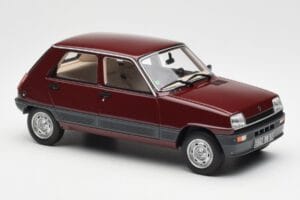 Renault 5 GTL Bordeaux Punainen Otto 1:18 OT1059 Hartsi — kuva 4 / 6